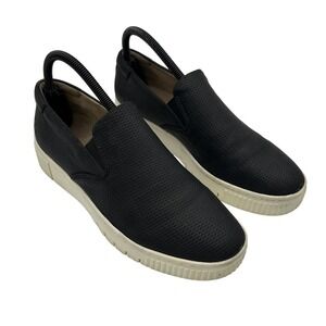 SOUL Naturalizer‎ Shoes Womens Sz 8.5M Black Slip-On Perforated Casual Comfort